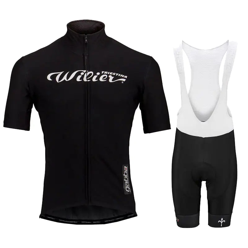 Short-Sleeved Bib Cycling Jersey