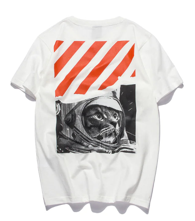 Casual Short Sleeve T-Shirt with Digital Print