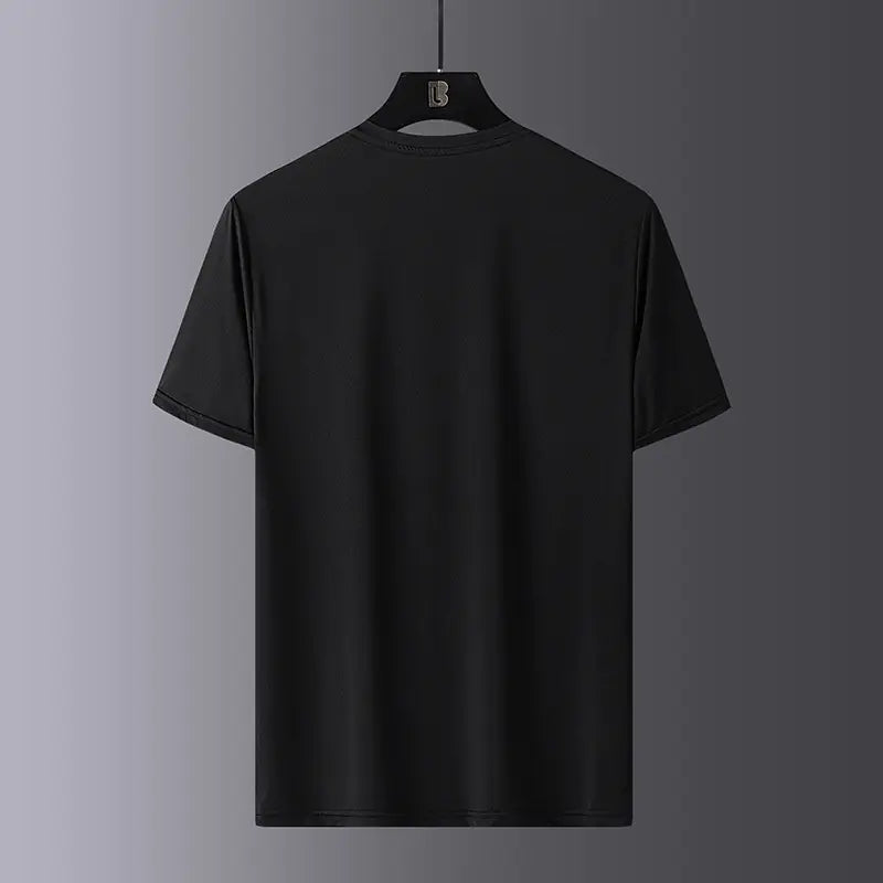 Summer Couple Quick-Dry Ice Silk T-Shirt for Sports