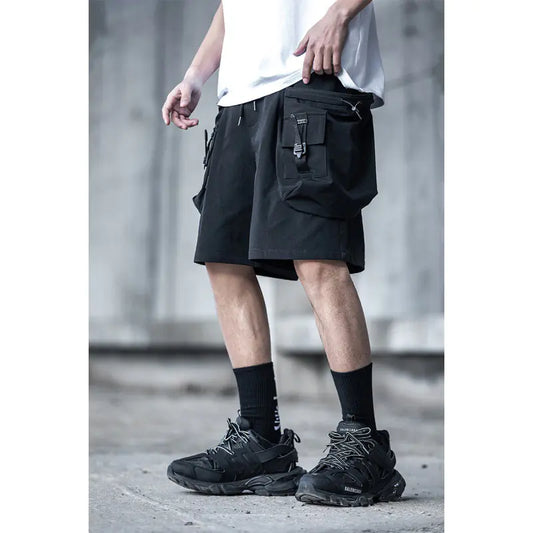 Jiye Heavy Industry Big Pocket Casual Workwear Shorts