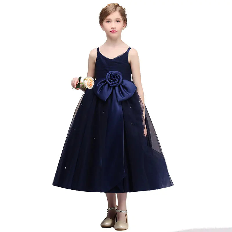 Girls' Princess Dress for Piano Performances & Events