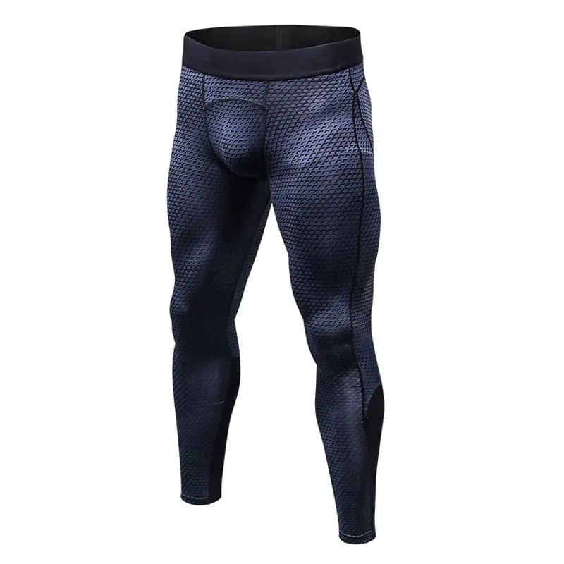 Men's Fashionable 3D Printed Tight Pants