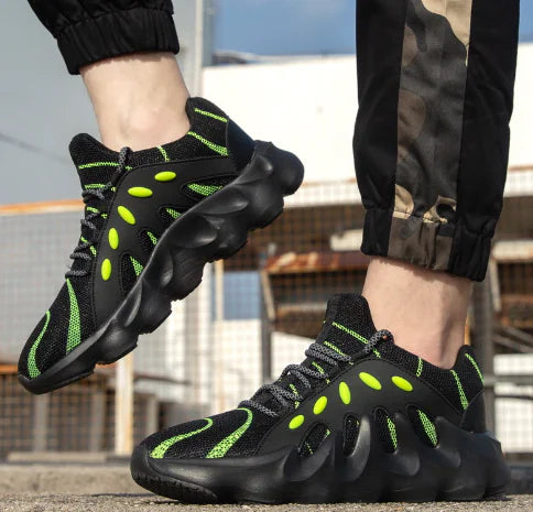 Men's Casual Sports Shoes - Stylish Low-Top Sneakers