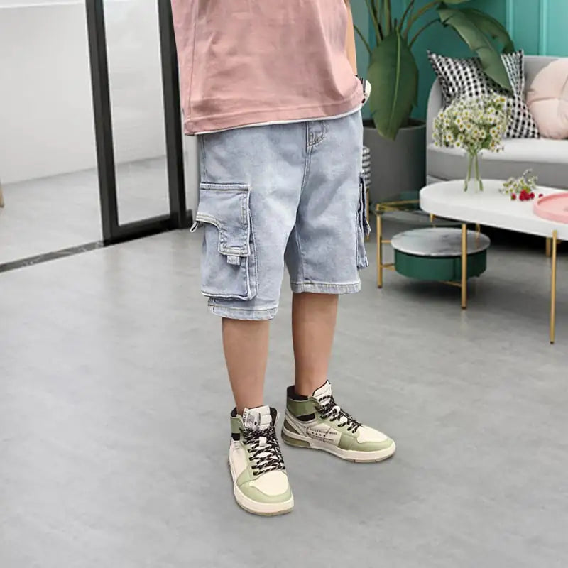 Casual Summer Thin Western Style Boys' Shorts