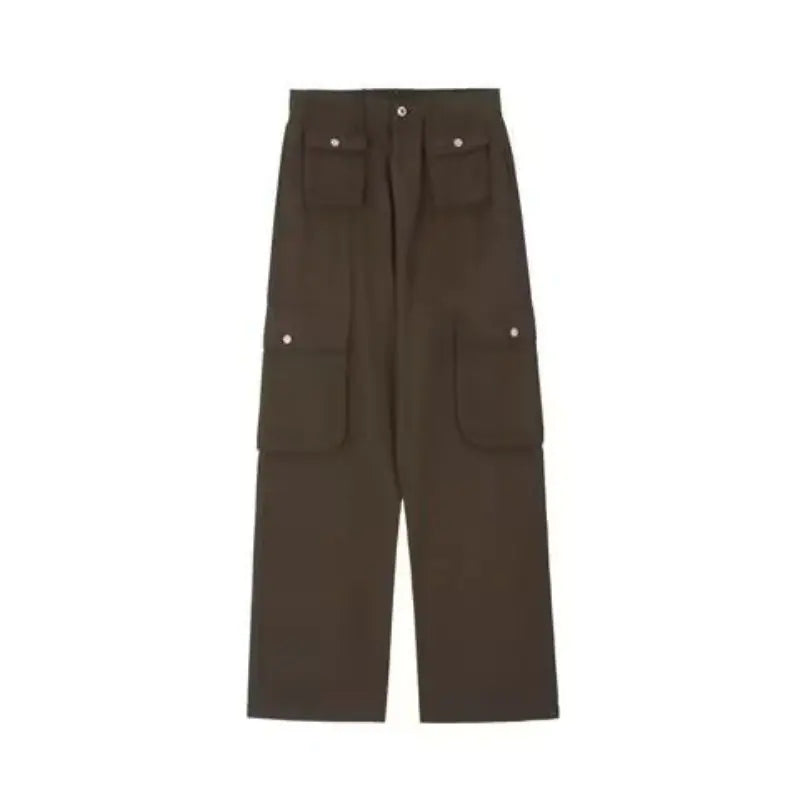 American Street Heavy Industry Multi-pocket Trousers