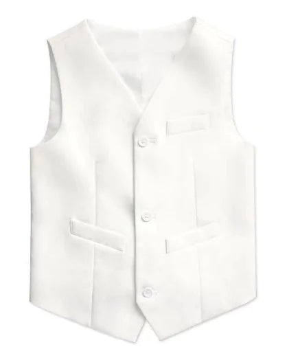Children's Black Waistcoat for Boys' Performances