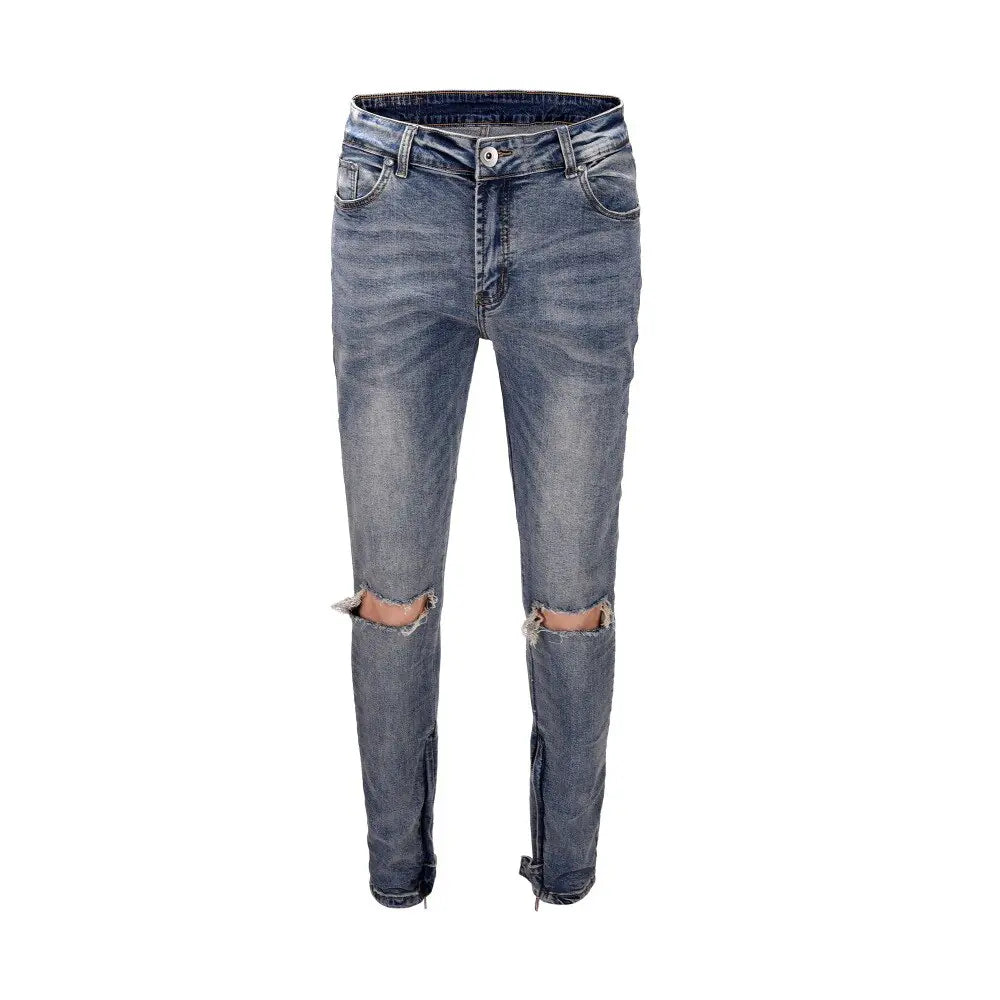 Distressed Skinny Jeans - FOG High Street Style