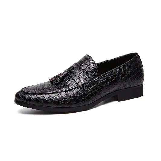 British Men's Pointed Shoes for Nightclub Stylists