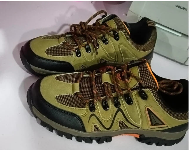Low-Cut Waterproof Non-Slip Hiking Shoes for Outdoors