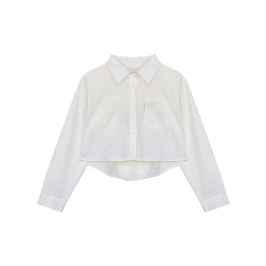 Short Niche Long Sleeve Shirt