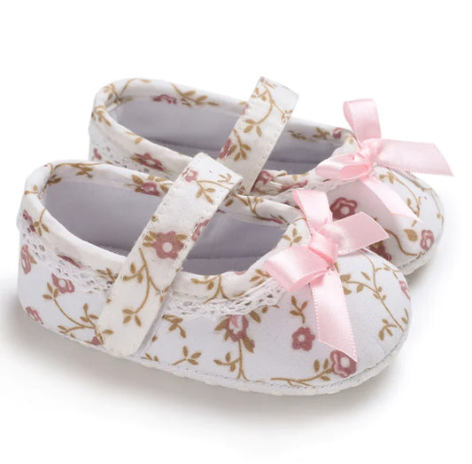 Soft Sole Princess Shoes for Baby Girls (0-1 Year)