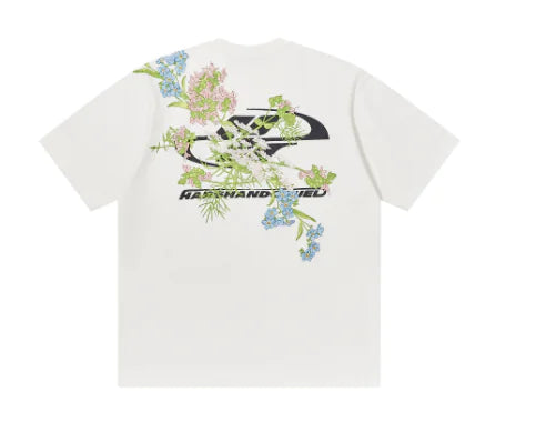 Floral Embroidered Short Sleeve T-shirt