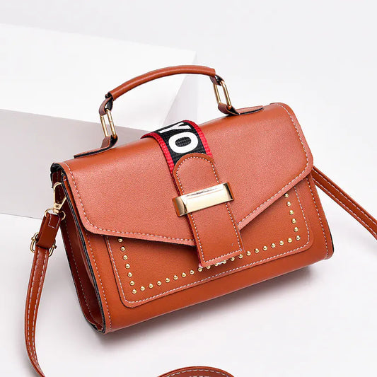 Trendy Korean Small Square Single-Handle Shoulder Bag