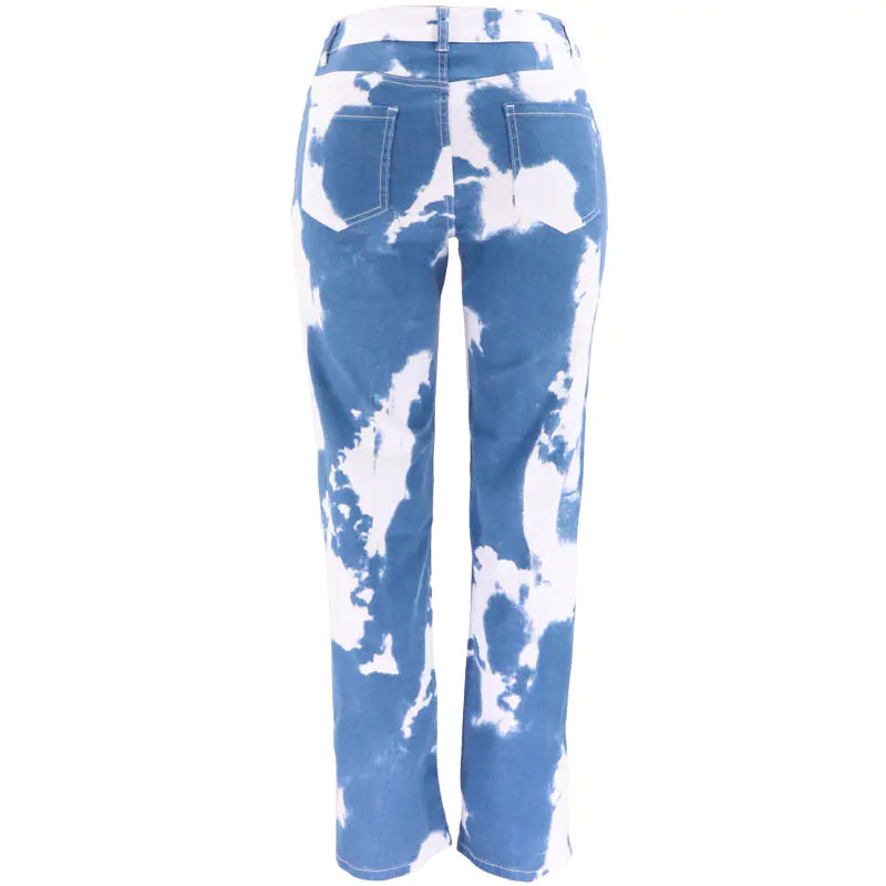 Personalized Men's Straight Loose Casual Jeans