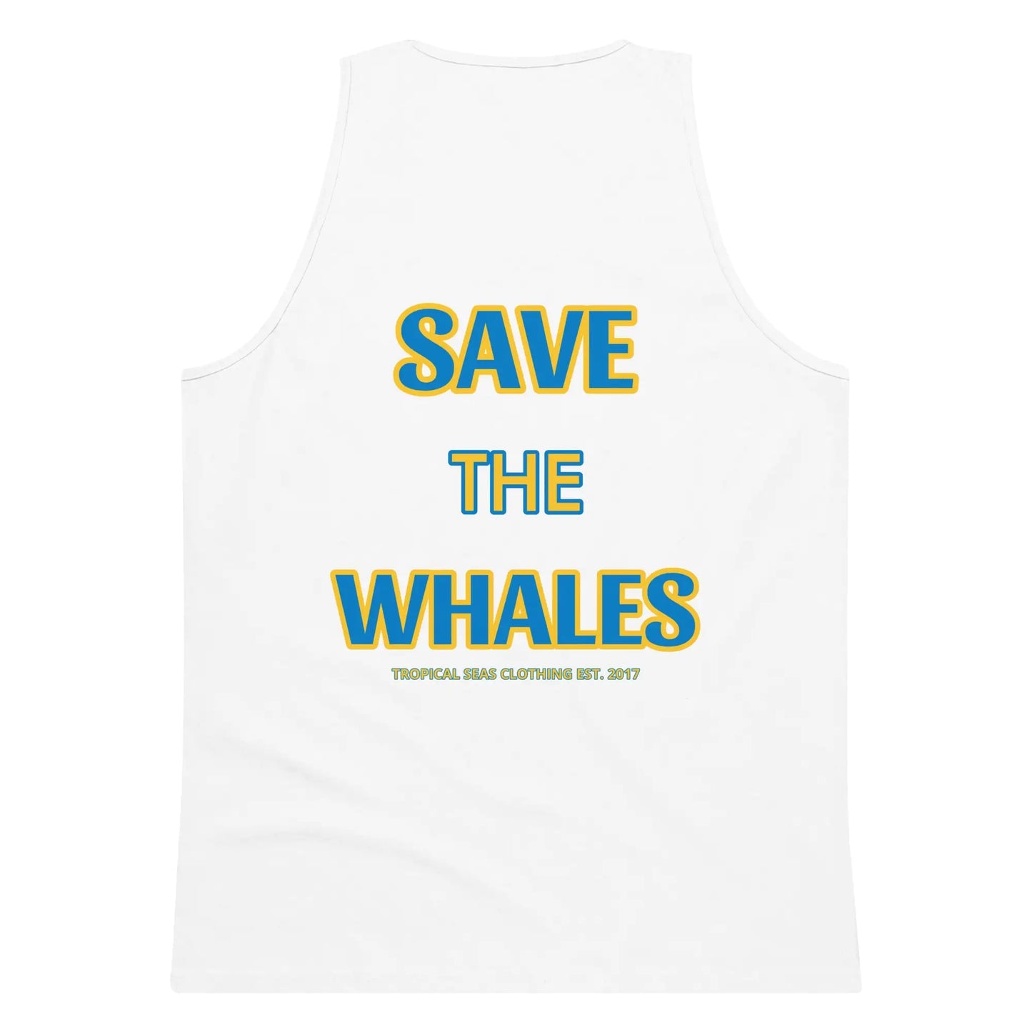Men’s Premium Save the Whales Tank Top