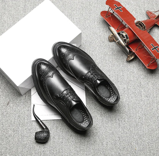 British Leather Men's Formal Business Shoes