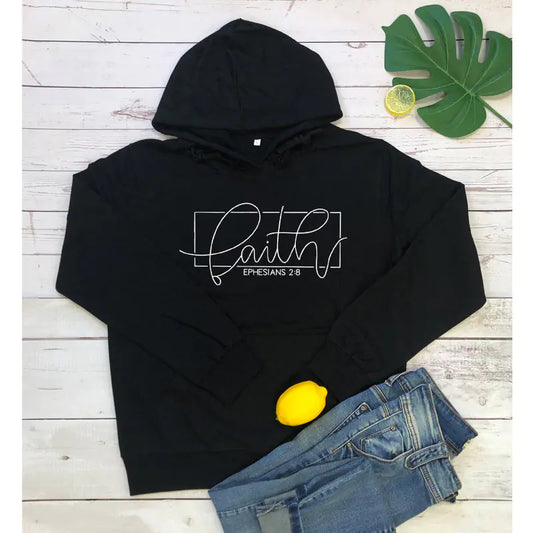 Women's Alphabet Hoodie with Pocket Sweatshirt