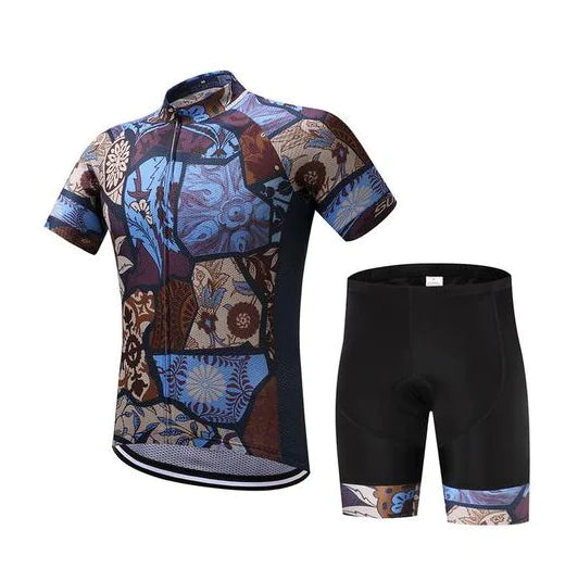 Cycling Jersey Set - Short Sleeve Riding Outfit