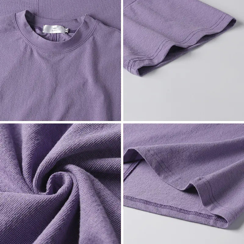Minimalist Short Sleeve Loose Fit Men's T-Shirt