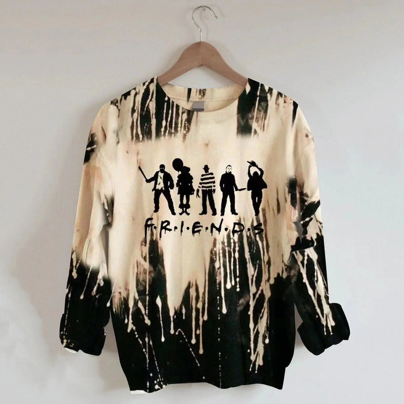 Customizable Printed Sweater with Personalized Text
