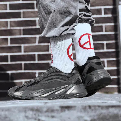 2019 Korean Ulzzang Thick Sole Retro Sneakers