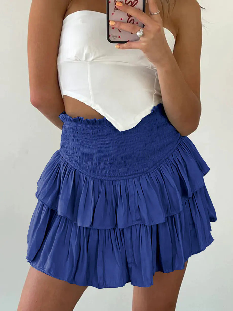 Irregular Half Length Skirt for Women