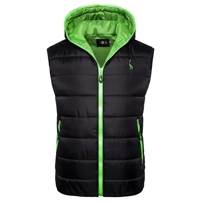 Popular Waterproof Hooded Vest for Spring and Autumn