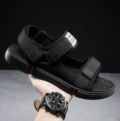 Men's High-Top Canvas Sneakers - Summer Korean Style