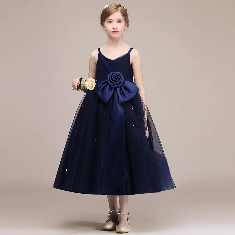 Girls' Princess Dress for Piano Performances & Events