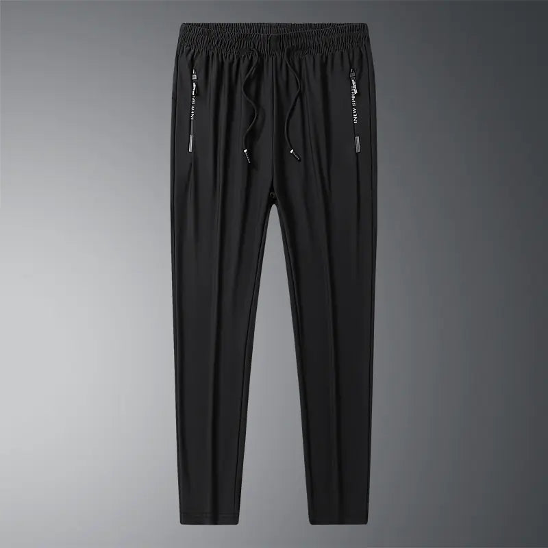 Men's Summer Sports Pants - Quick-Dry Ice Silk Trousers