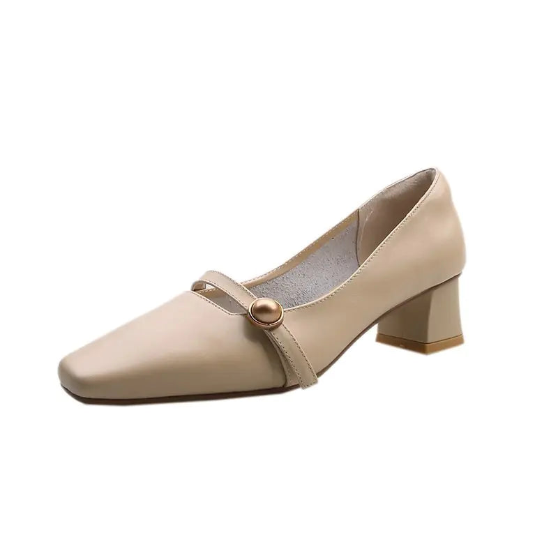 Korean Style Casual Single Buckle Fashion Shoes