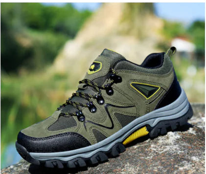 Low-Cut Waterproof Non-Slip Hiking Shoes for Outdoors