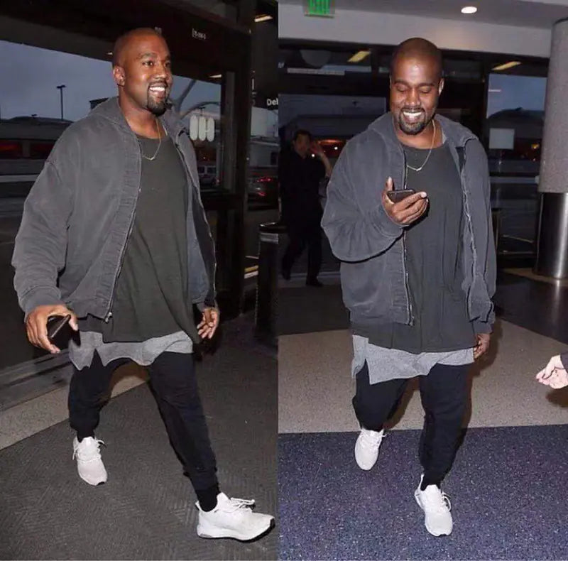 Fog Patchwork Pleated Cuffed Joggers