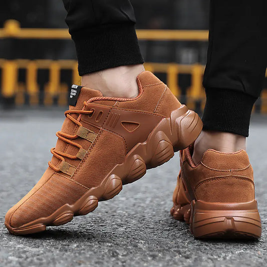 Sport Casual Shoes, Korean Style Thick Sole Sneakers
