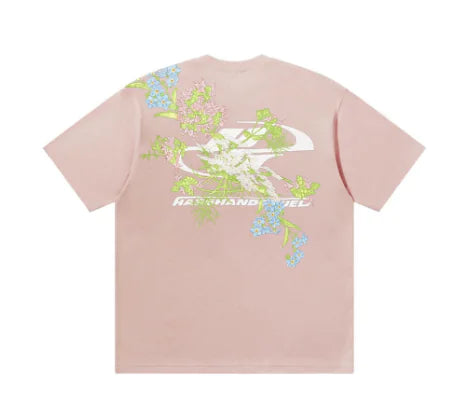 Floral Embroidered Short Sleeve T-shirt