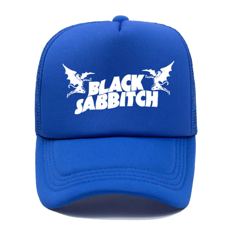 Black Sabbath Mesh Baseball Cap - Heavy Metal Style