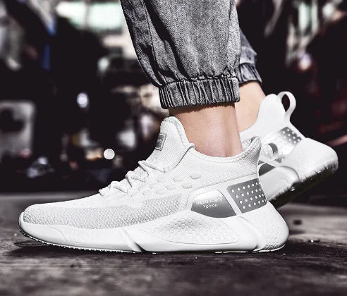 2020 Men's Running Shoes - Breathable Knit Sneakers