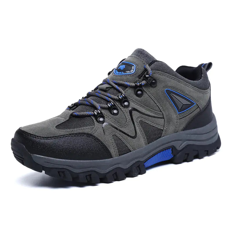 Low-Cut Waterproof Non-Slip Hiking Shoes for Outdoors