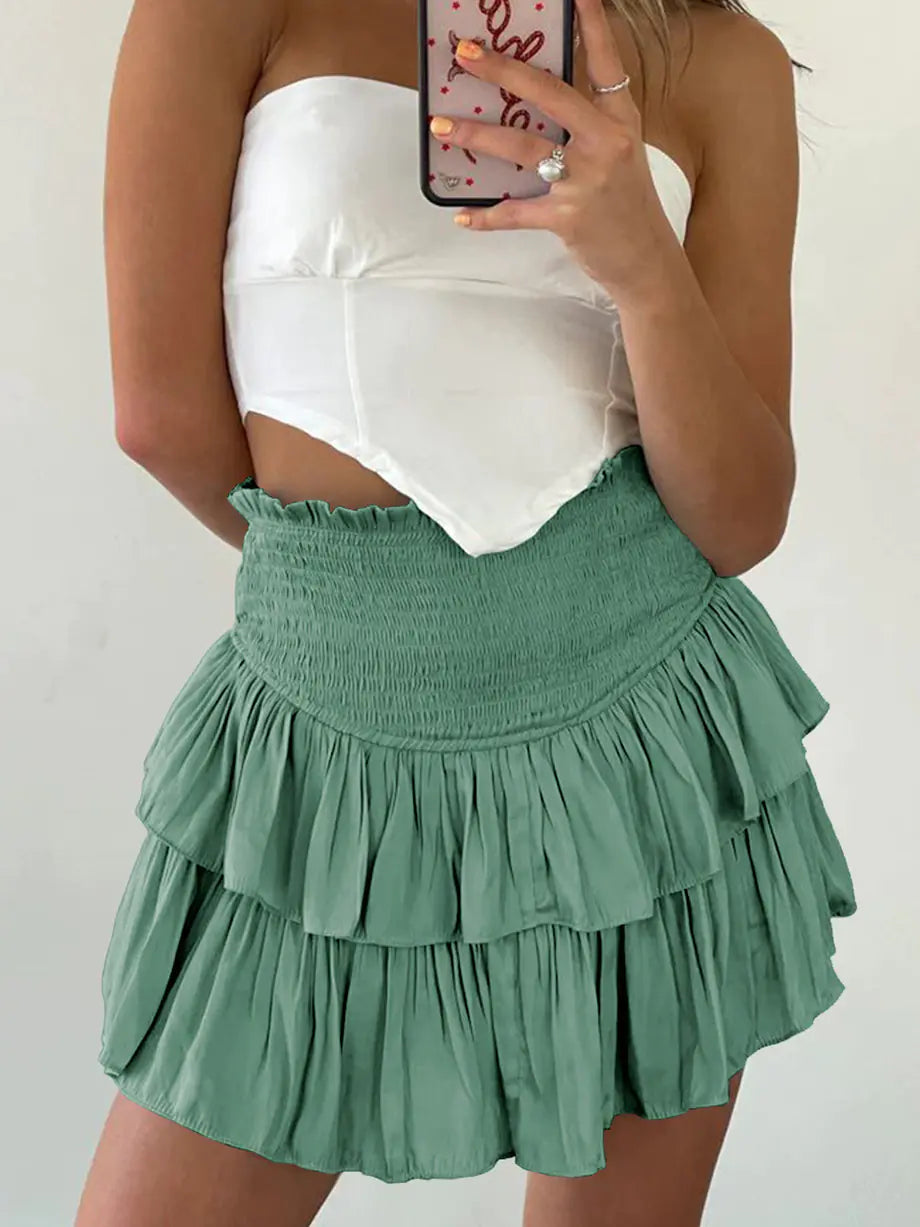 Irregular Half Length Skirt for Women