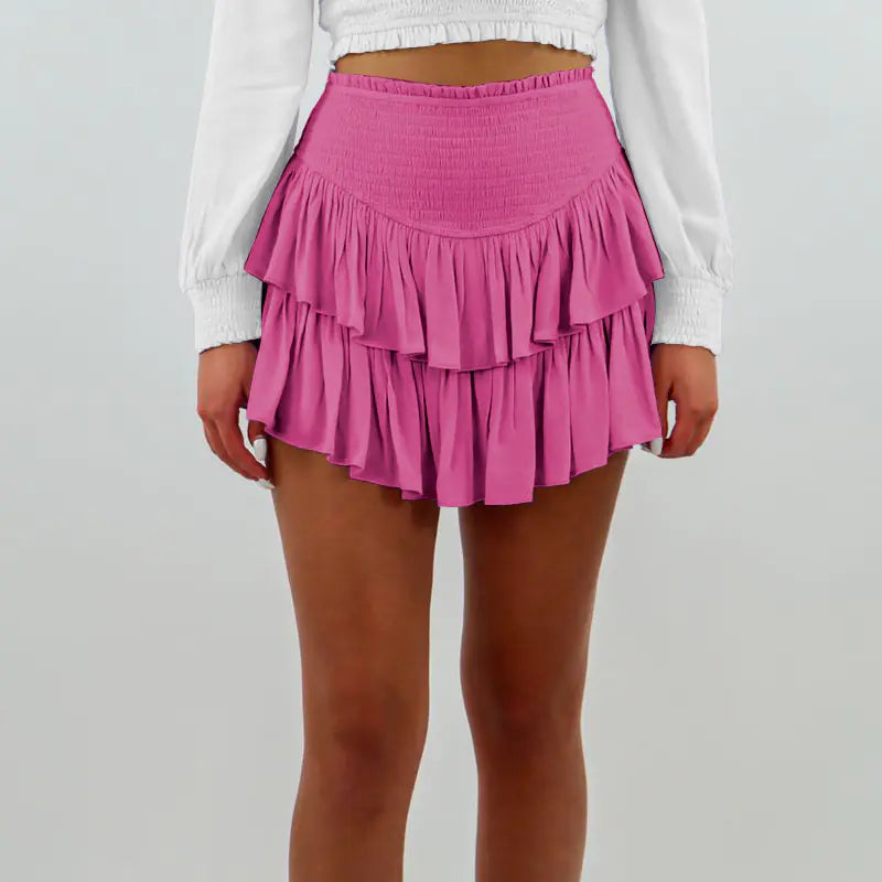 Irregular Half Length Skirt for Women