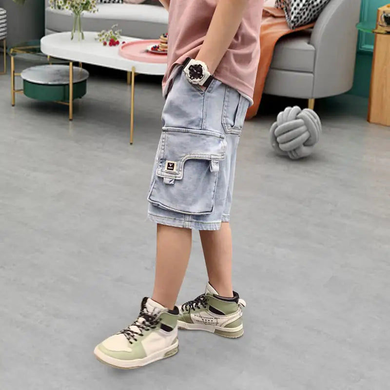 Casual Summer Thin Western Style Boys' Shorts