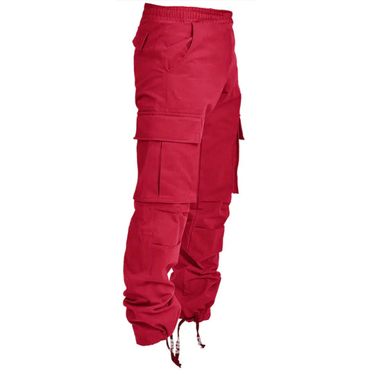 Casual Men's Cargo Pants with Multi Pockets (6 Colors)