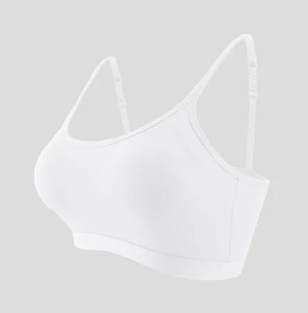 Removable Cotton Chest Yoga Cami Top with Straps