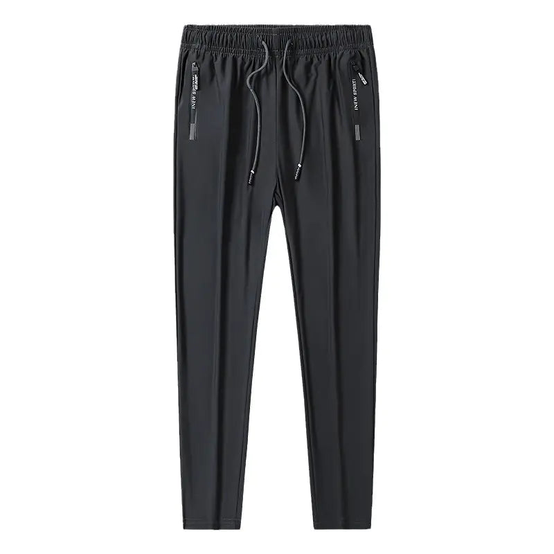 Men's Summer Sports Pants - Quick-Dry Ice Silk Trousers