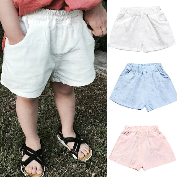 Children's Casual Cotton Thin Shorts for Summer