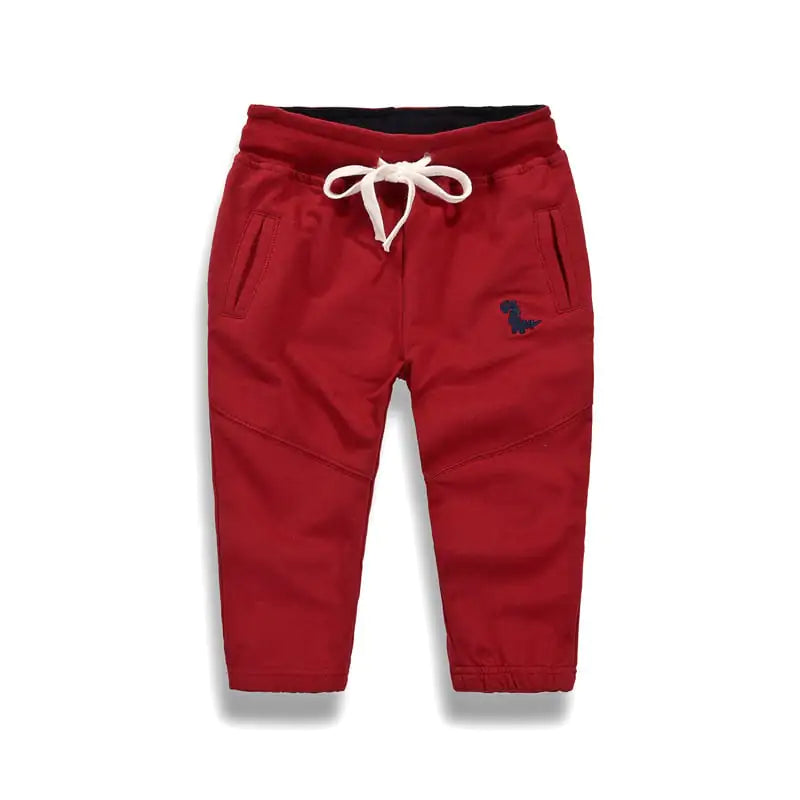 Children's Dinosaur Lace-Up Sweatpants