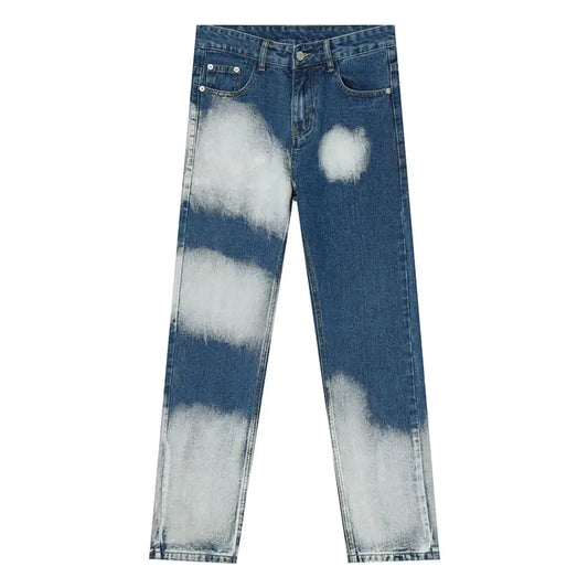 Personalized Men's Straight Loose Casual Jeans