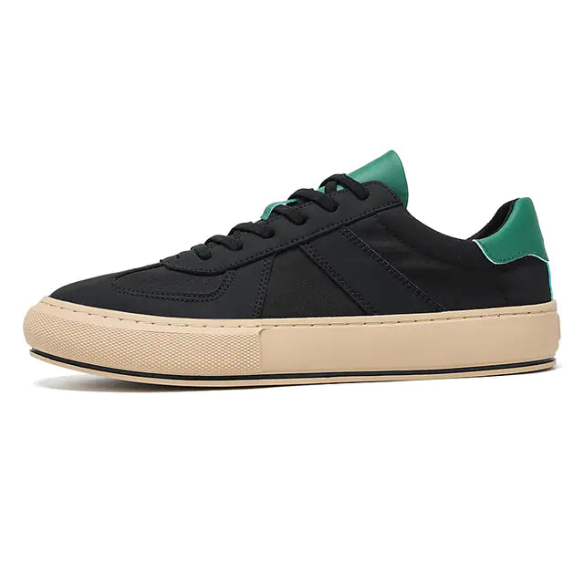2022 Men's Casual White Leather Vulcanized Sneakers