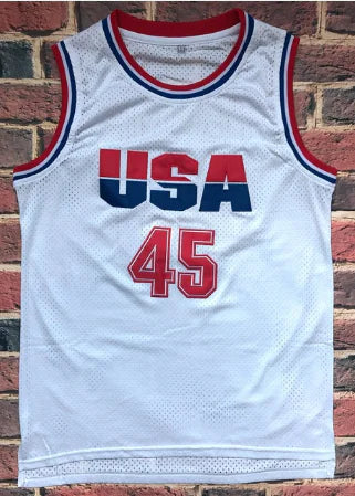 Basketball Jersey, Mesh Uniform, Dream Team #45