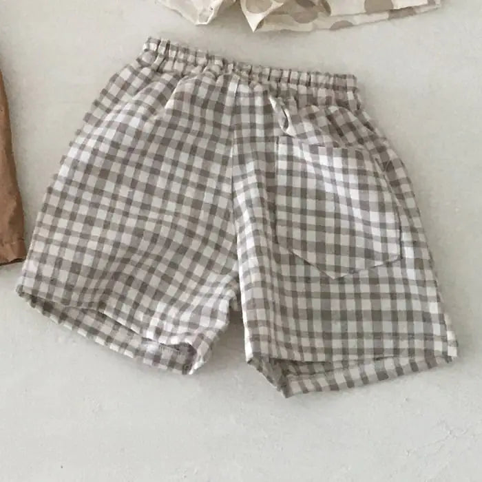 Summer Baby Cotton Linen Casual Shorts - Thin & Comfortable